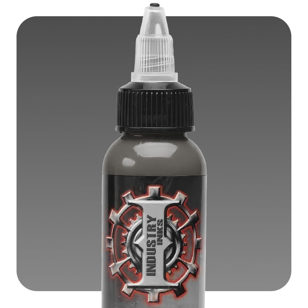 Opaque Grey 50% — Industry Inks — Pick Size - Ultimate Tattoo Supply