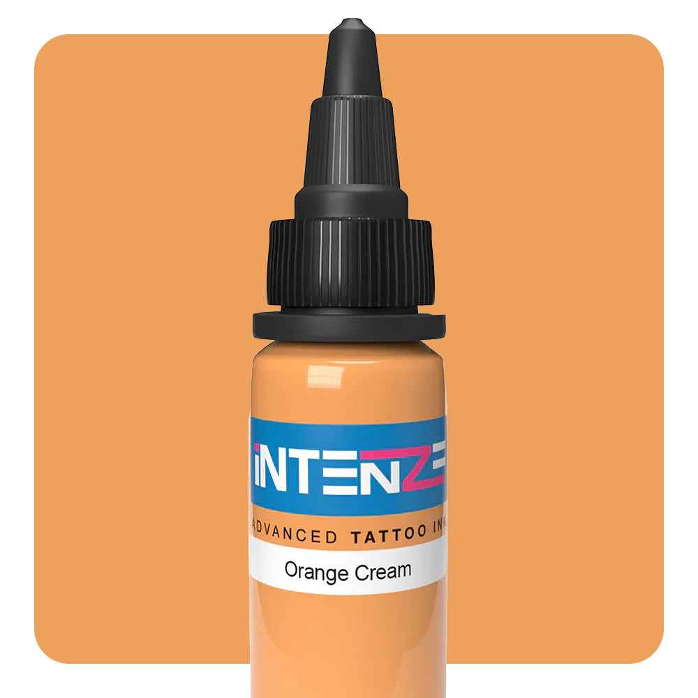 Orange Cream — Intenze Tattoo Ink — Pick Size - Ultimate Tattoo Supply
