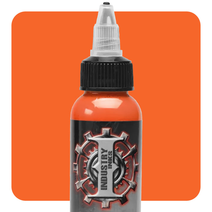 Orange — Industry Inks — Pick Size - Ultimate Tattoo Supply