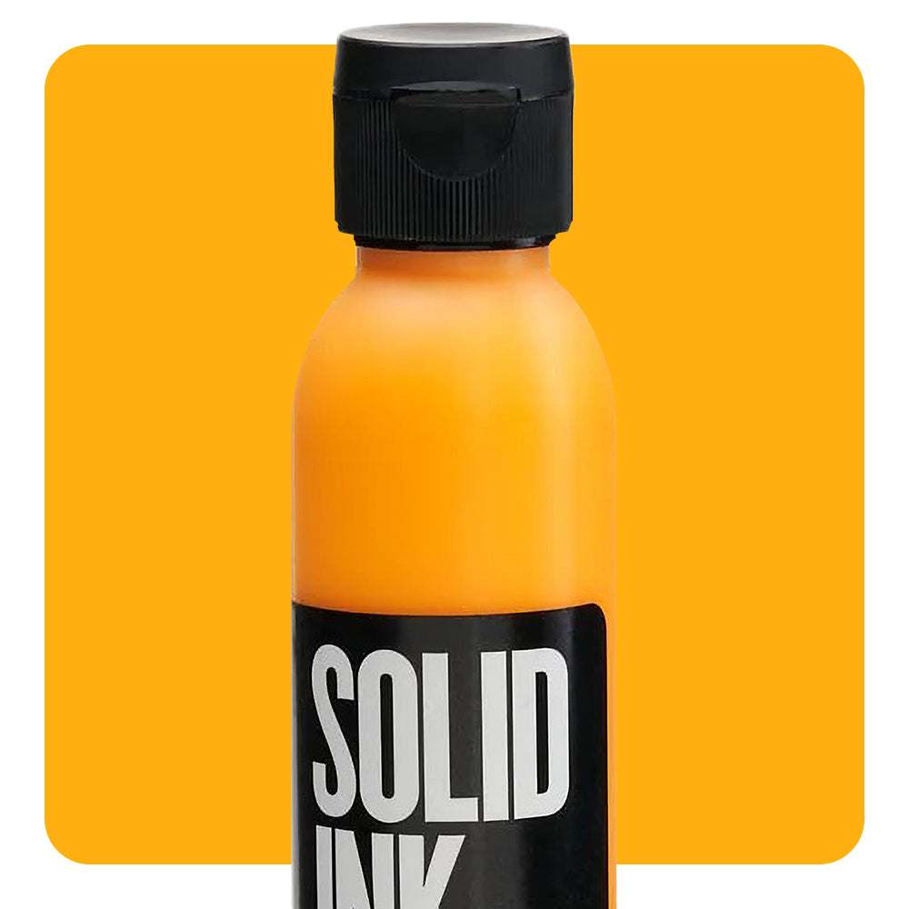 Solid Ink "Old Pigments" — 2oz Bottle — Oro - Ultimate Tattoo Supply