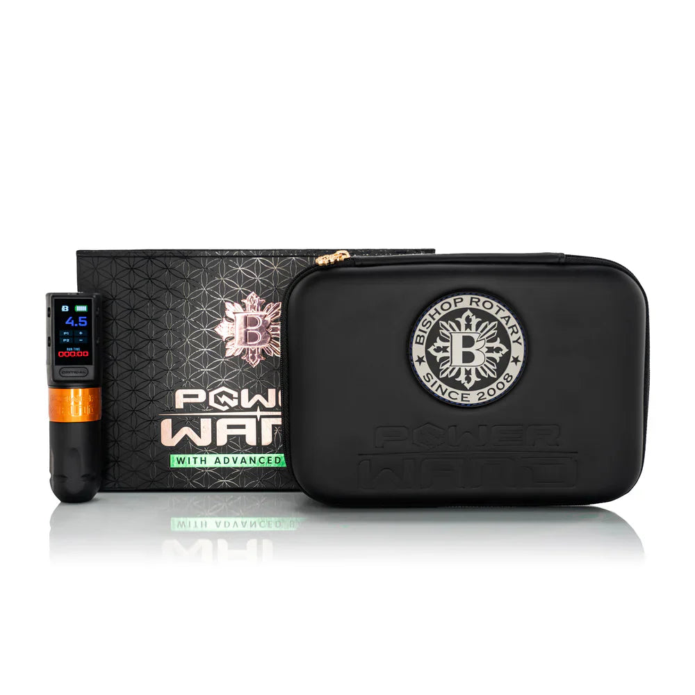 Critical X Bishop Power Wand w/ Advanced Battery — Full Set - Ultimate Tattoo Supply