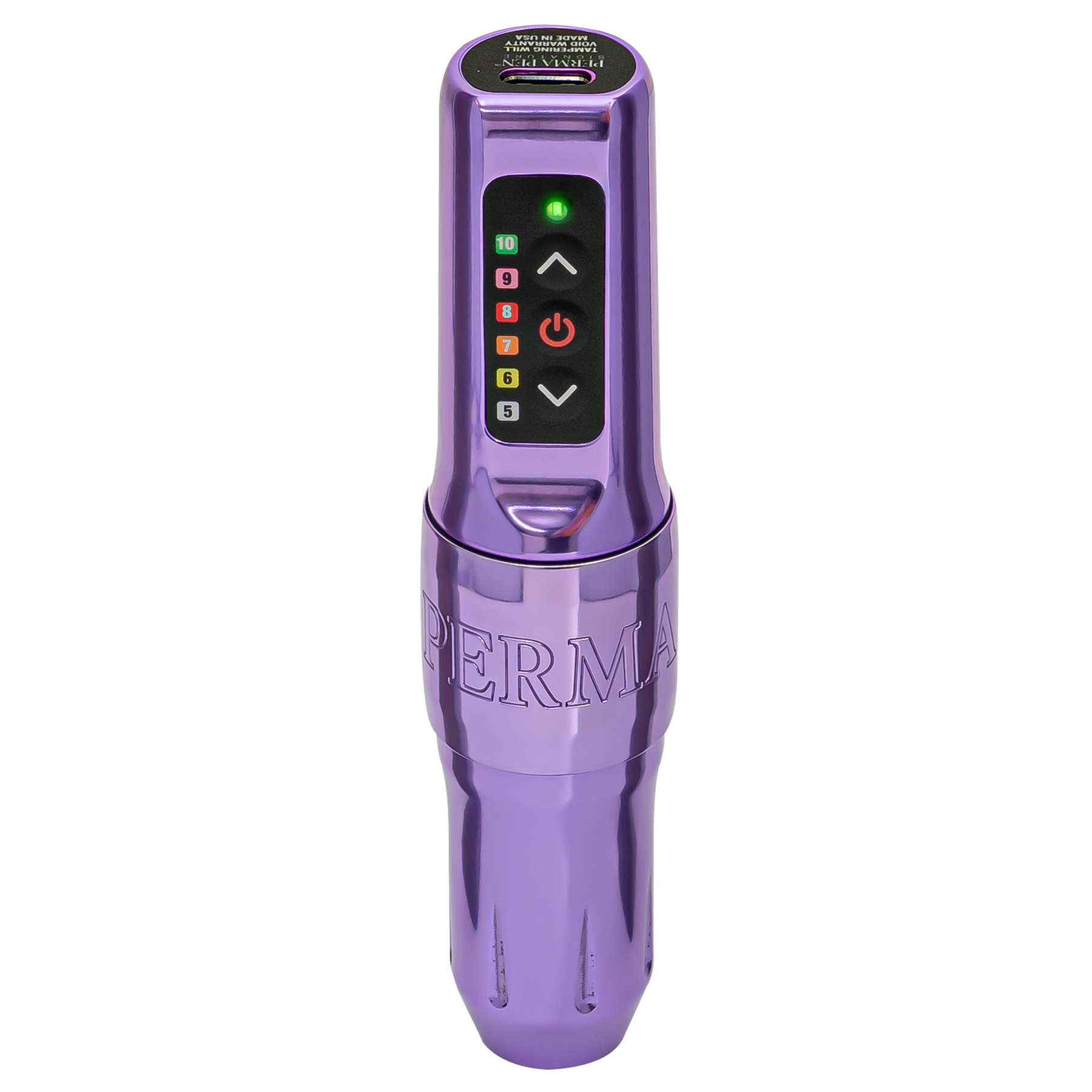 Perma Pen Signature PMU Machine — Lavender — 1 or 2 Battery Pack - Ultimate Tattoo Supply