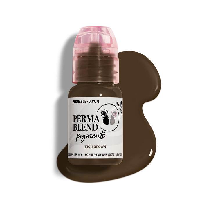 Rich Brown — Perma Blend — 1/2oz - Ultimate Tattoo Supply