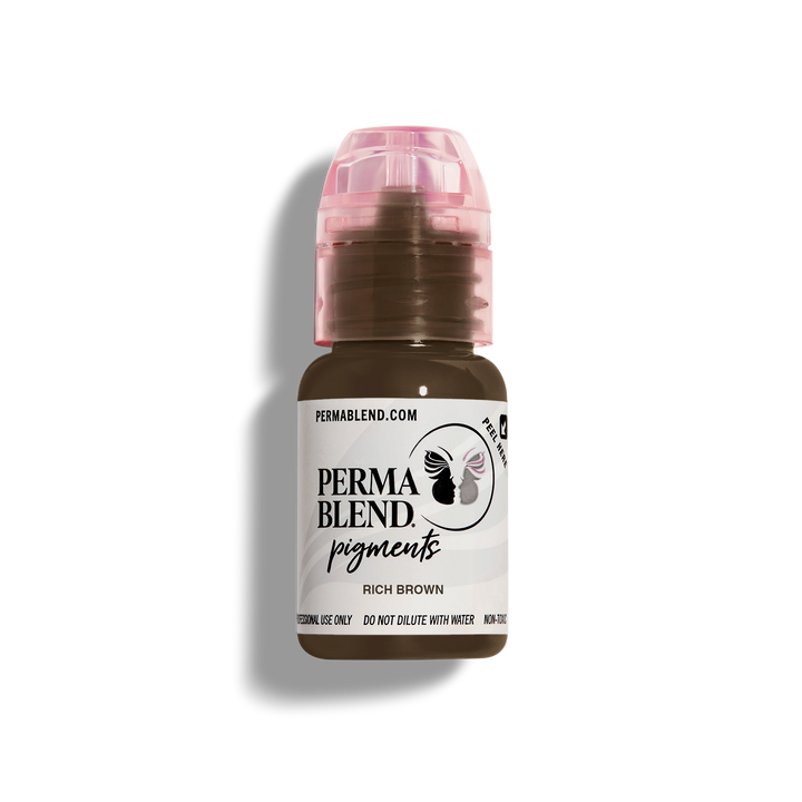 Rich Brown — Perma Blend — 1/2oz - Ultimate Tattoo Supply