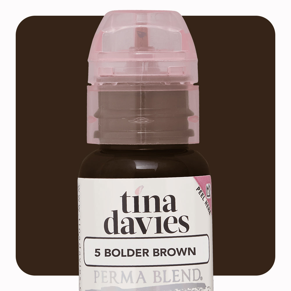 Tina Davies Bolder Brown — Perma Blend — 1/2oz Bottle - Ultimate Tattoo Supply