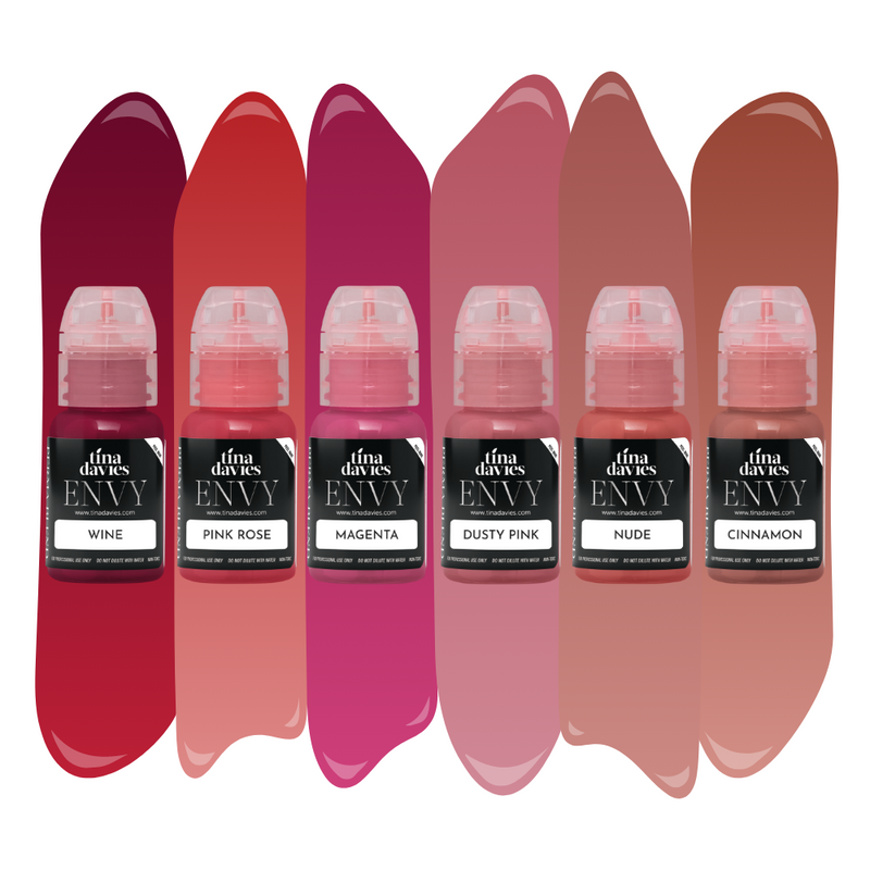 Tina Davies Envy Lip Pigment Collection — 1/2oz - Ultimate Tattoo Supply