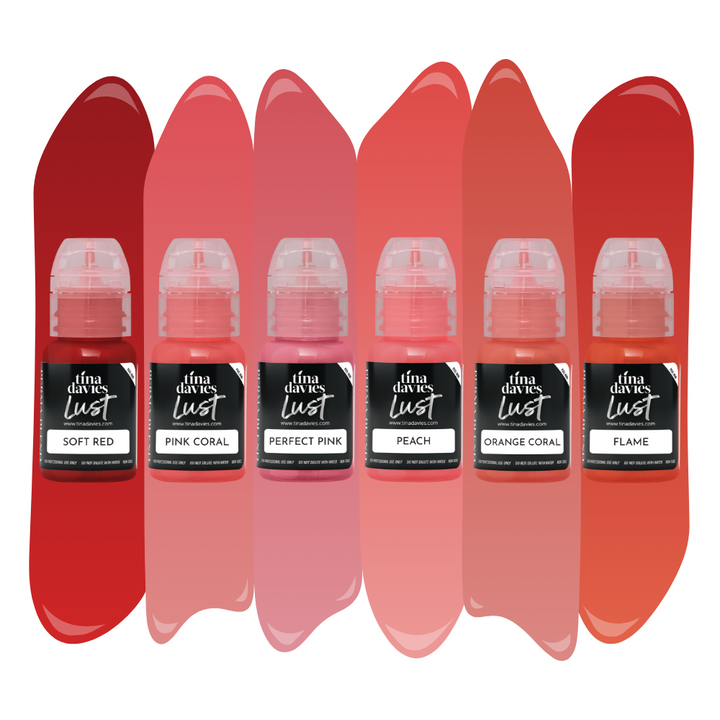 Tina Davies Lust Lip Pigment Collection — 1/2oz - Ultimate Tattoo Supply