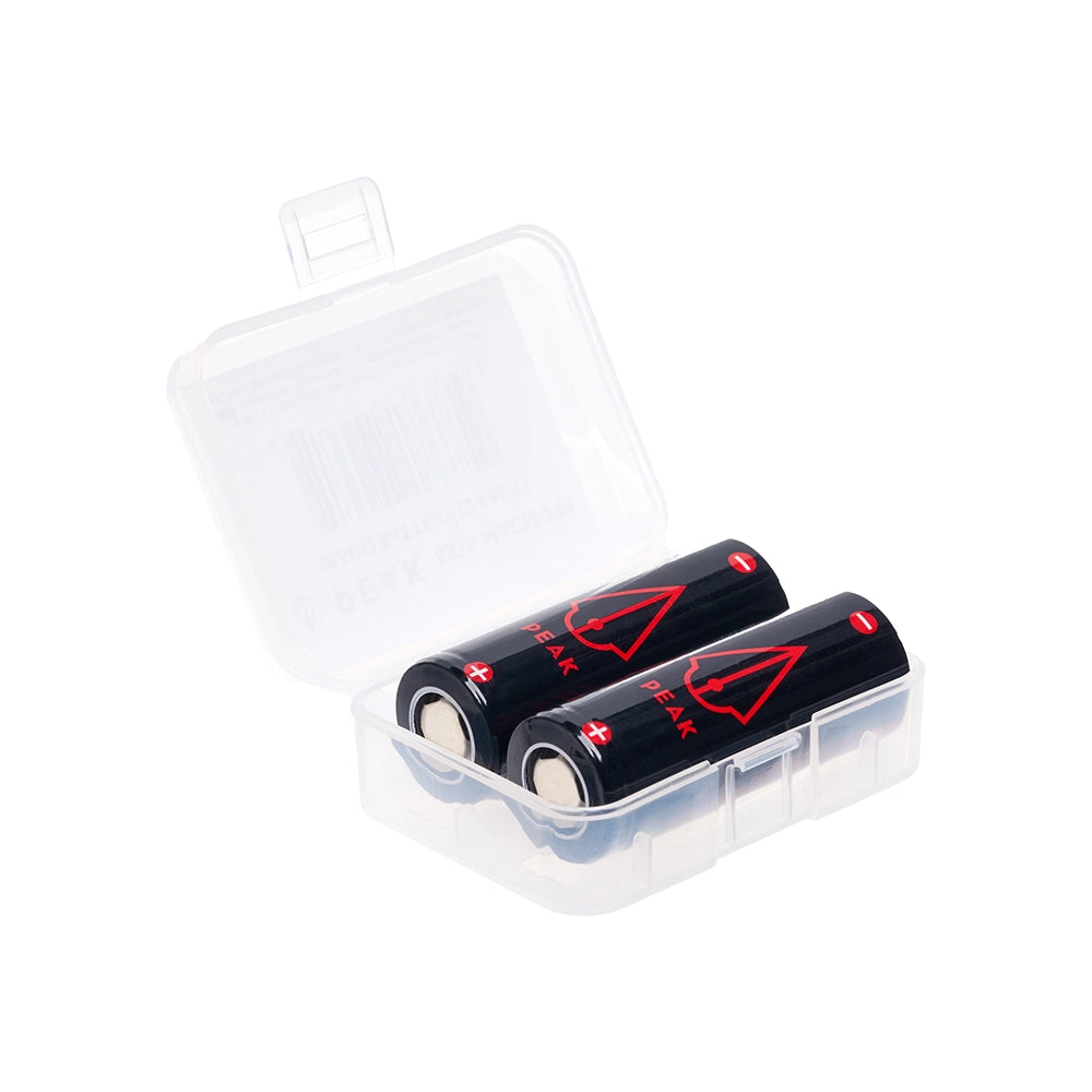 18500 Battery for Peak Forge Battery Pack — Price Per 2 - Ultimate Tattoo Supply
