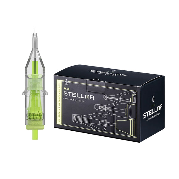 Peak Stellar Needle Cartridges — Select Configurations — Box of 50 - Ultimate Tattoo Supply