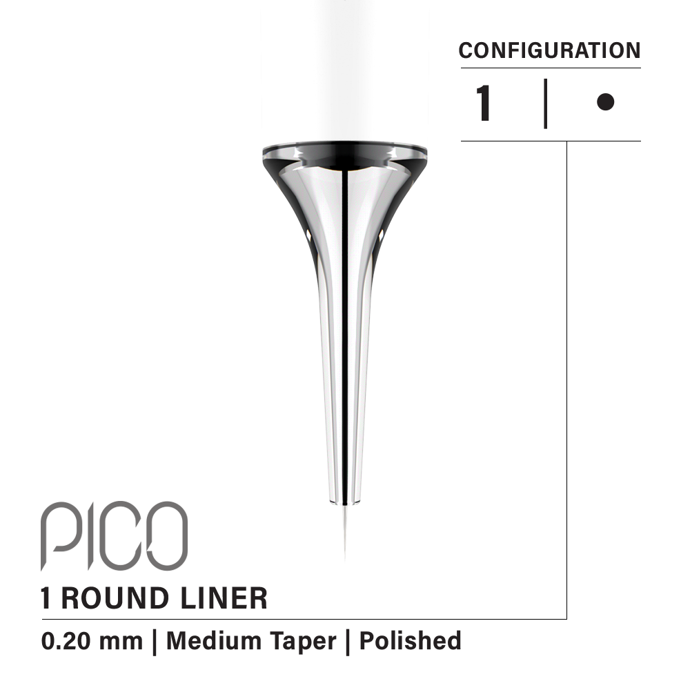 Vertix Pico Round Liner - Ultimate Tattoo Supply