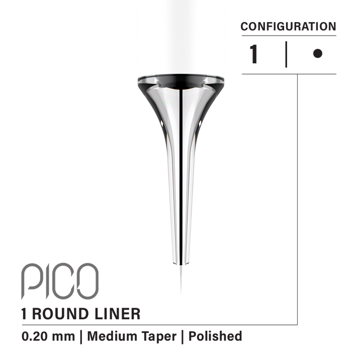Vertix Pico Round Liner - Ultimate Tattoo SupplyVertix Pico Round Liner