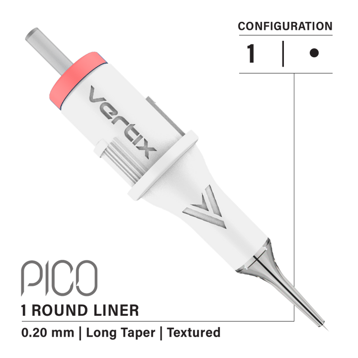 Vertix Pico Round Liner - Ultimate Tattoo SupplyVertix Pico Round Liner