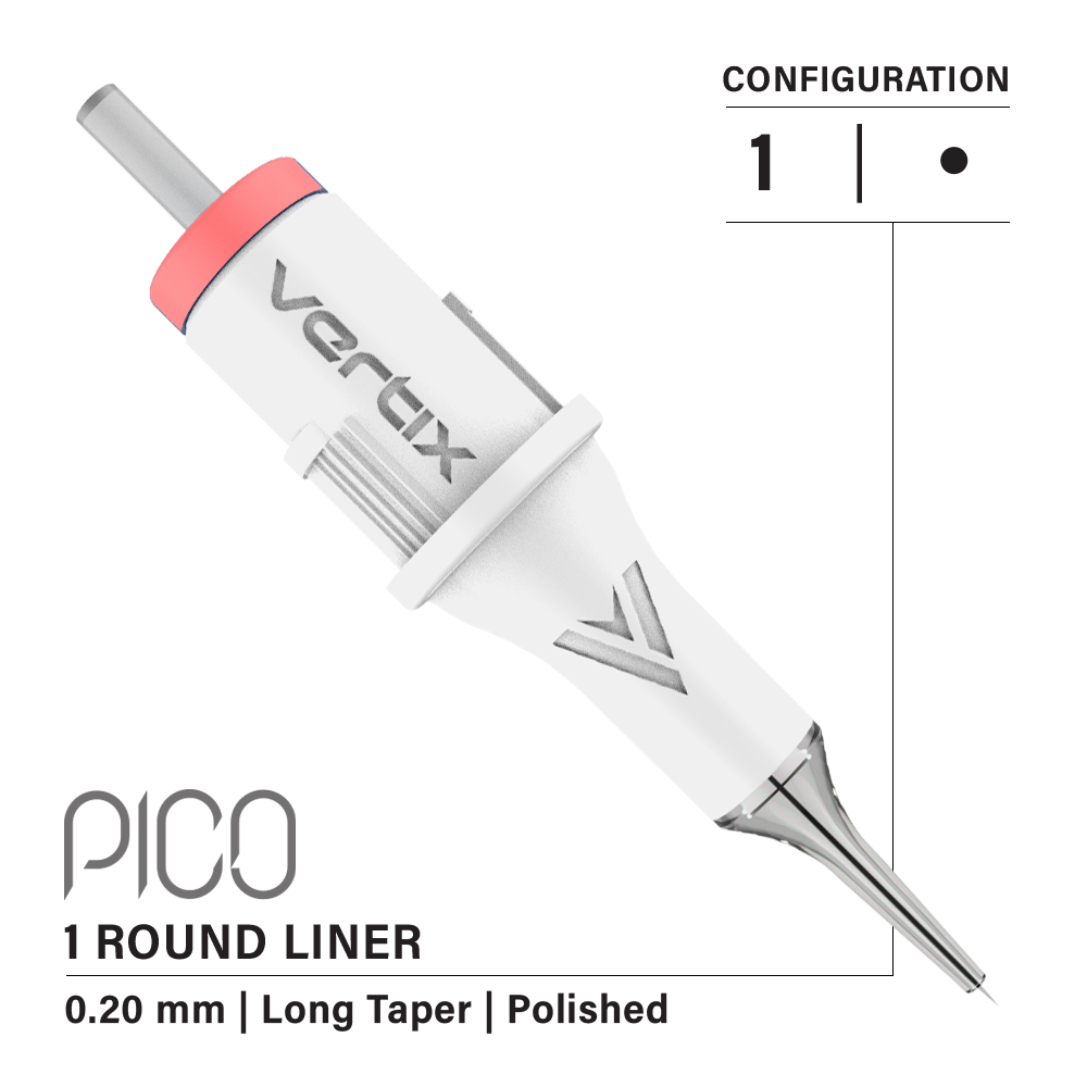 Vertix Pico Round Liner - Ultimate Tattoo Supply