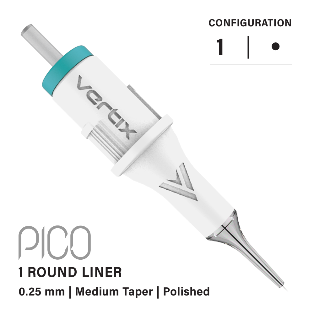 Vertix Pico Round Liner - Ultimate Tattoo Supply