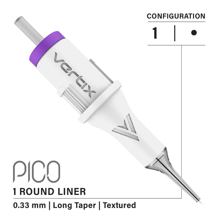 Vertix Pico Round Liner - Ultimate Tattoo SupplyVertix Pico Round Liner
