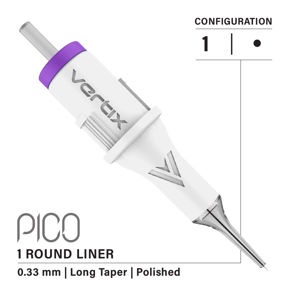 Vertix Pico Round Liner - Ultimate Tattoo Supply