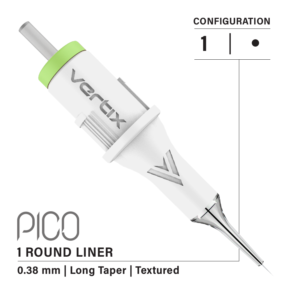 Vertix Pico Round Liner - Ultimate Tattoo Supply