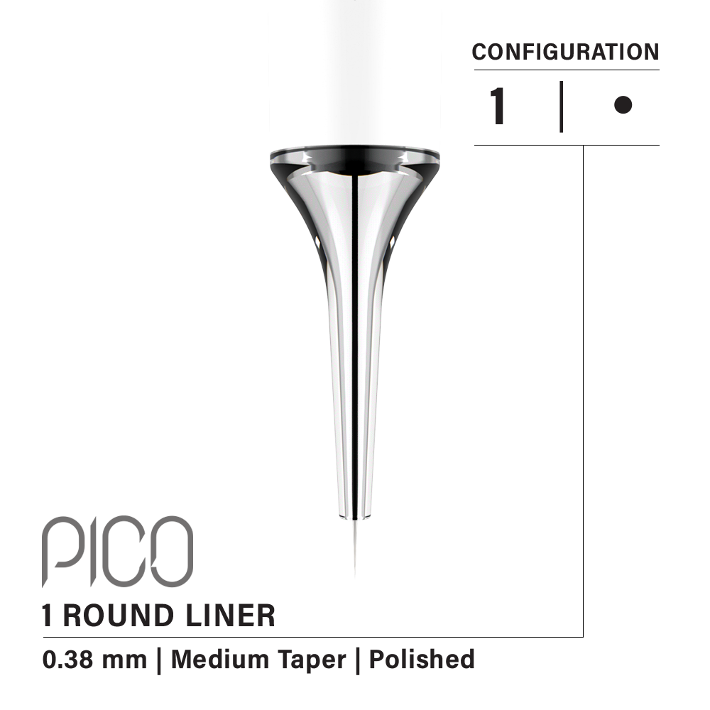 Vertix Pico Round Liner - Ultimate Tattoo Supply