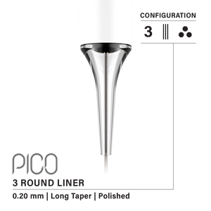 Vertix Pico Round Liner - Ultimate Tattoo Supply