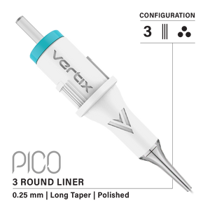 Vertix Pico Round Liner - Ultimate Tattoo Supply