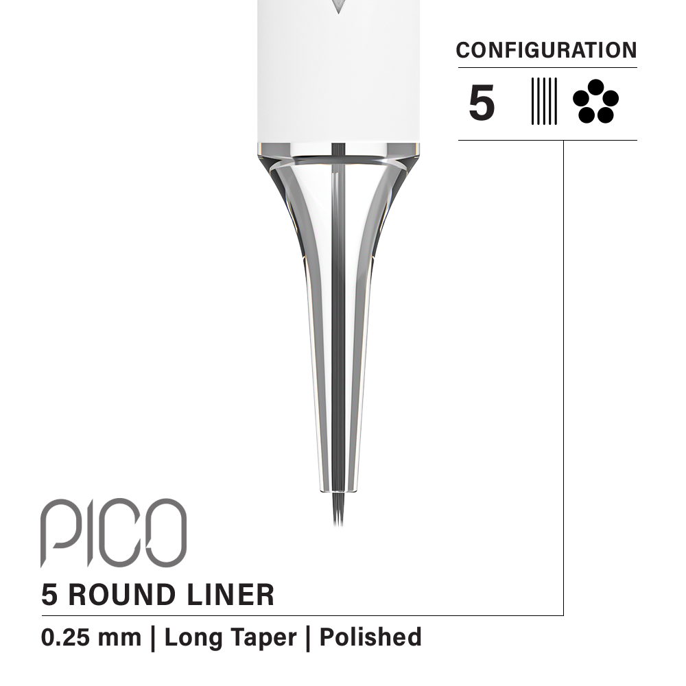 Vertix Pico Round Liner - Ultimate Tattoo Supply