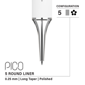 Vertix Pico Round Liner - Ultimate Tattoo Supply