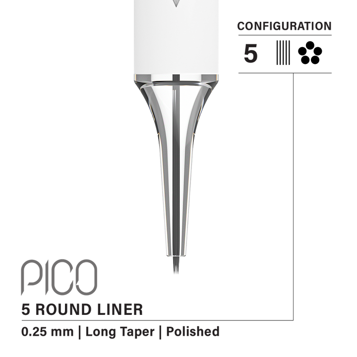 Vertix Pico Round Liner - Ultimate Tattoo SupplyVertix Pico Round Liner