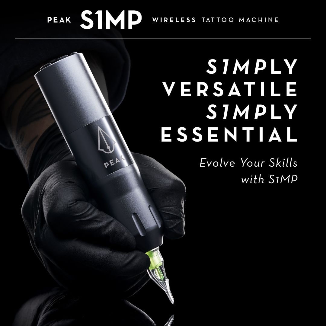 Peak S1-MP Wireless Tattoo Machine - Ultimate Tattoo Supply