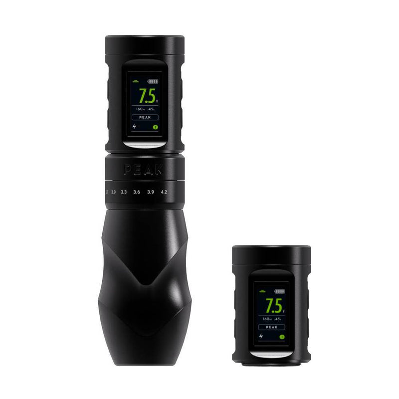 Peak Solice Pro 2 Wireless Tattoo Machine with 1 Spare Battery