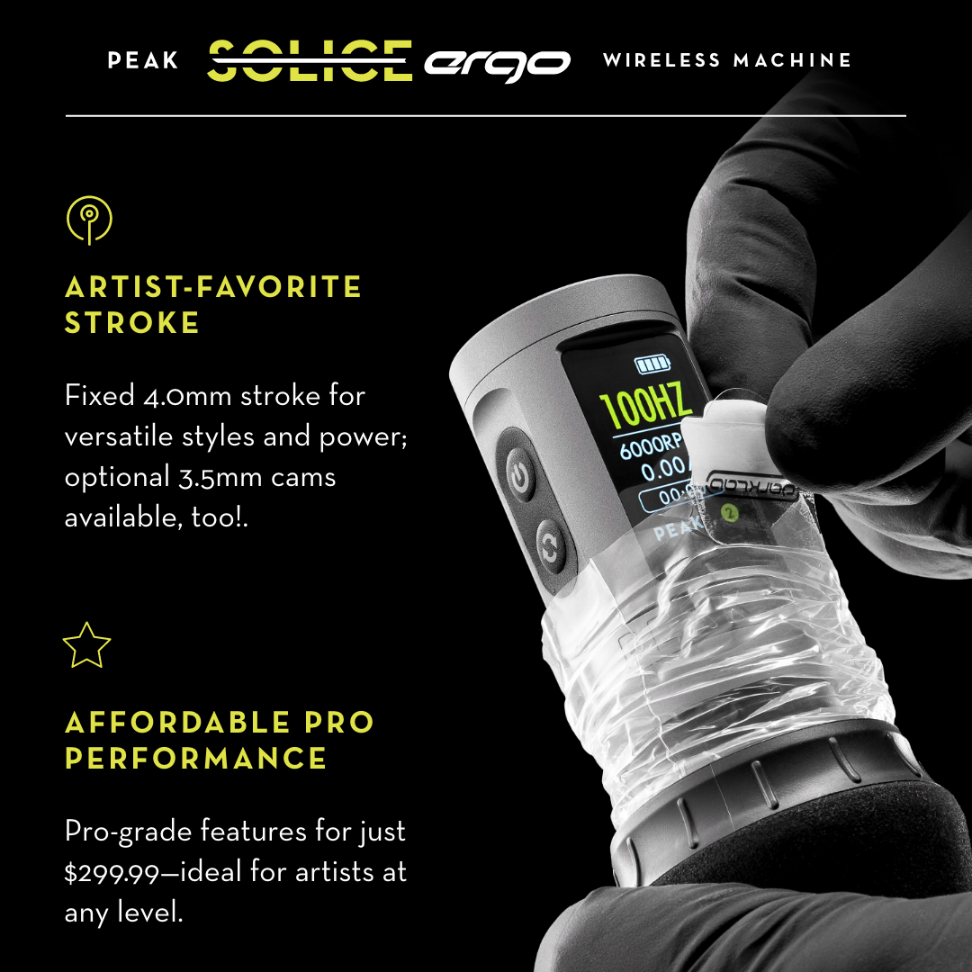 Peak Power Pack for Solice Ergo - Ultimate Tattoo Supply