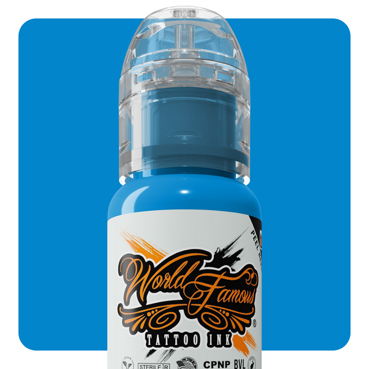 World Famous 7 Color Simple Set - 1/2oz. - Ultimate Tattoo SupplyWorld Famous 7 Color Simple Set - 1/2oz.