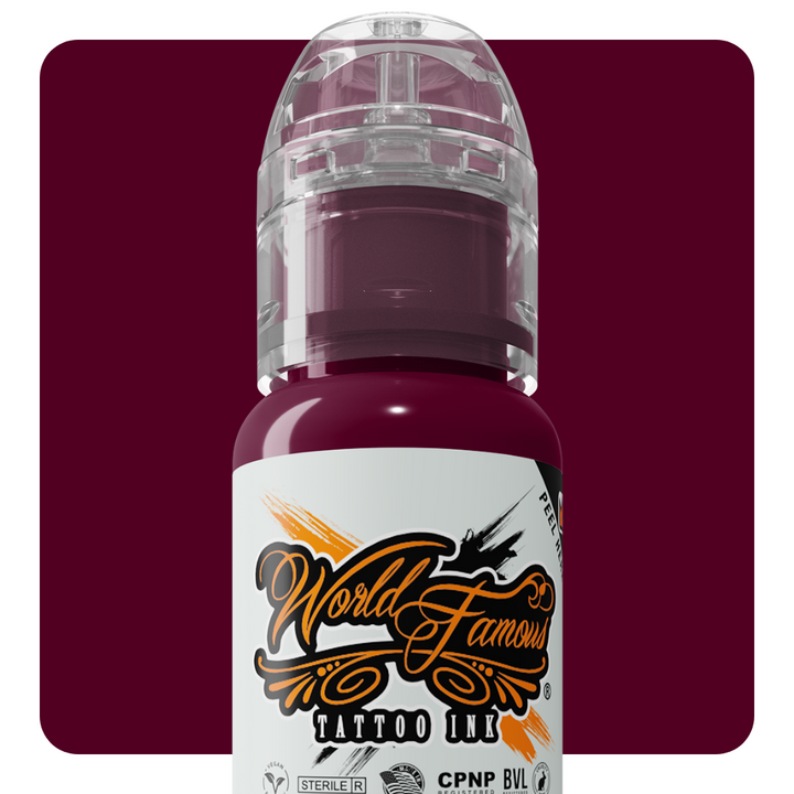 World Famous 7 Color Simple Set - 1/2oz. - Ultimate Tattoo SupplyWorld Famous 7 Color Simple Set - 1/2oz.