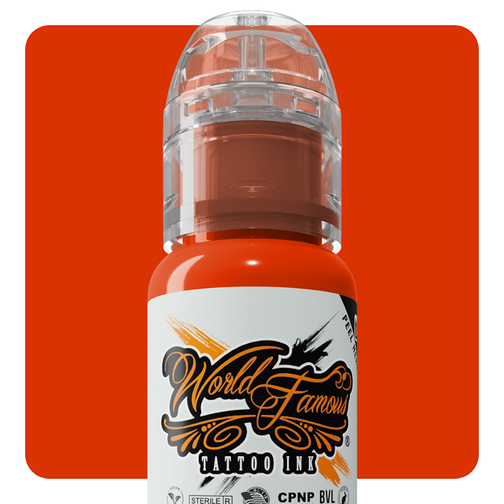 World Famous 7 Color Simple Set - 1/2oz. - Ultimate Tattoo SupplyWorld Famous 7 Color Simple Set - 1/2oz.