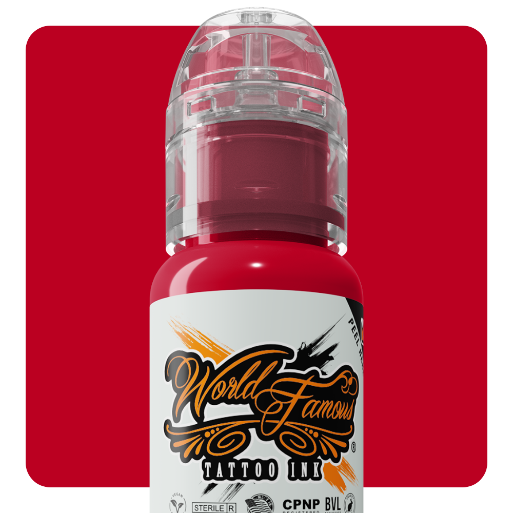 World Famous 7 Color Simple Set - 1/2oz. - Ultimate Tattoo Supply