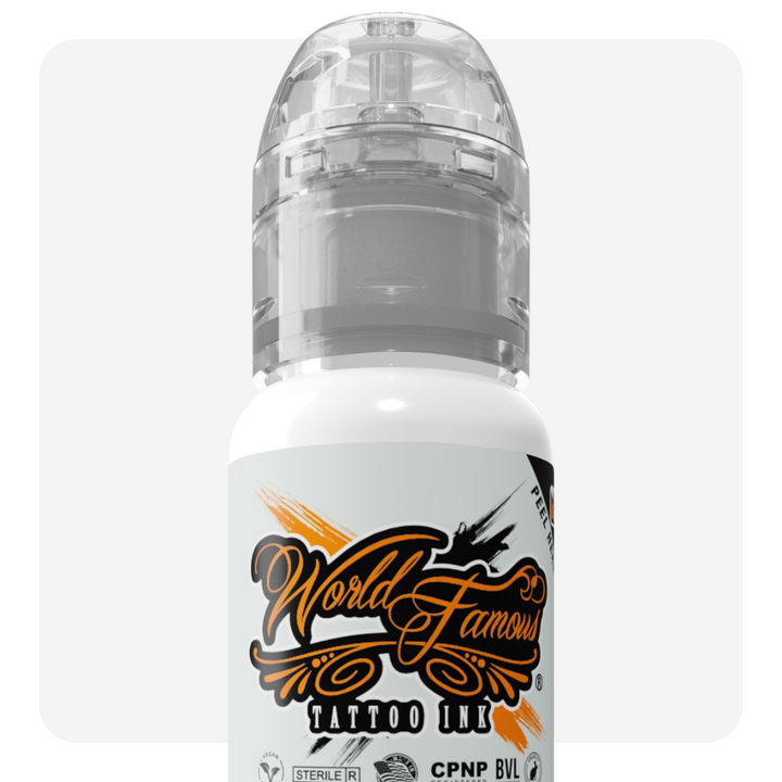 World Famous 7 Color Simple Set - 1/2oz. - Ultimate Tattoo SupplyWorld Famous 7 Color Simple Set - 1/2oz.