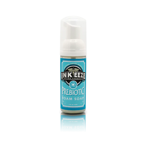 INK-EEZE Prebiotic Foam Soap - 1.7oz. - Ultimate Tattoo Supply