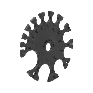 Plastic Wheel Gauge - Perfect for Measuring Body Jewelry - Painful Pleasures