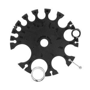 Plastic Wheel Gauge - Perfect for Measuring Body Jewelry - Painful Pleasures
