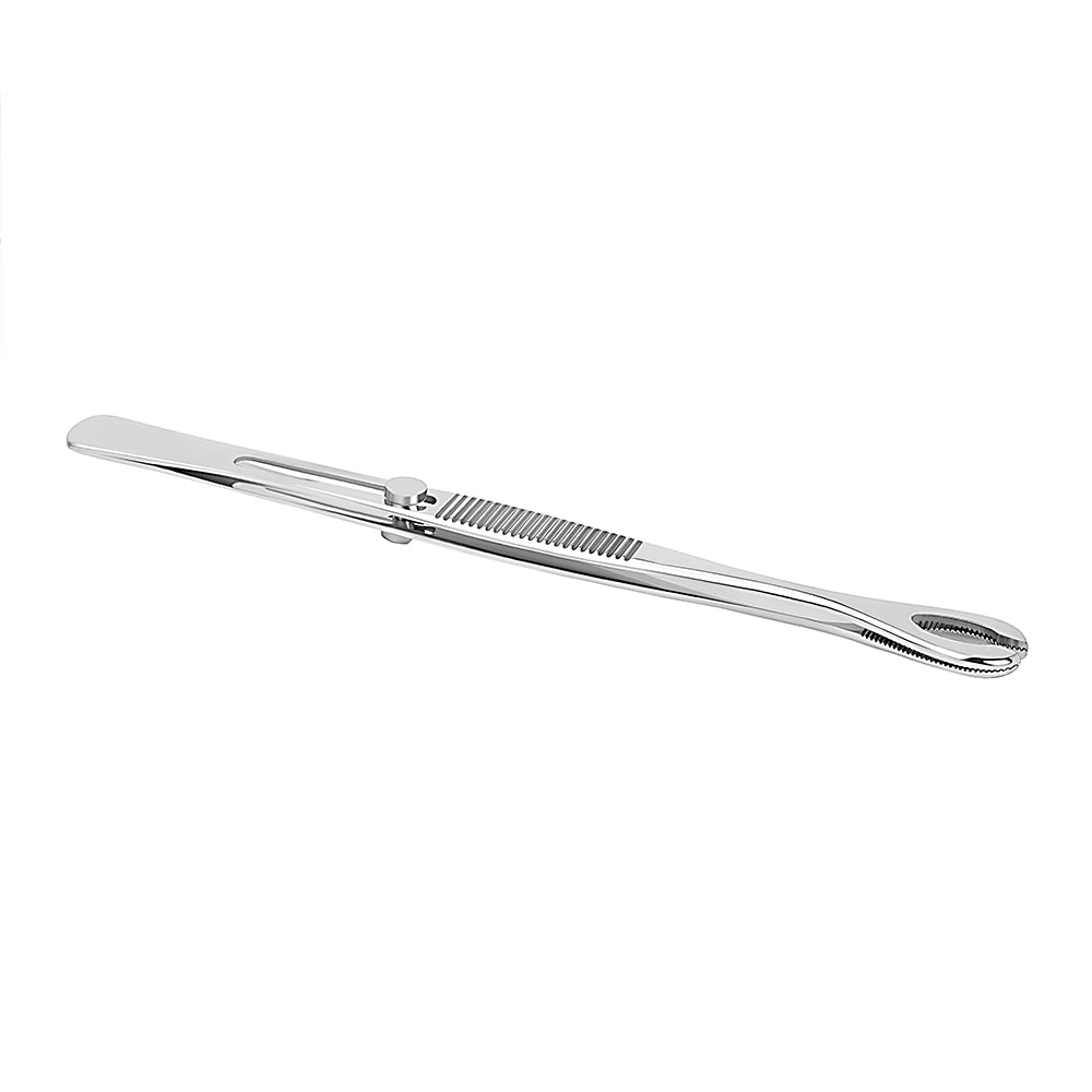 Forester (Sponge) 5 3/4" Tweezers Slotted with Easy Lock - Painful Pleasures