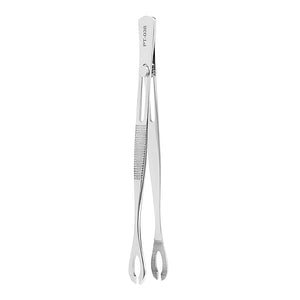 Forester (Sponge) 5 3/4" Tweezers Slotted with Easy Lock - Painful Pleasures