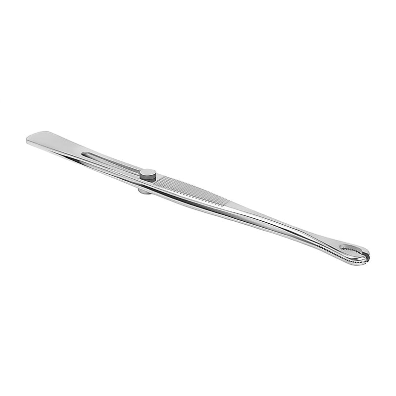 Slotted Mini Forester (Sponge) 5.75" Tweezers with Easy Lock - Painful Pleasures
