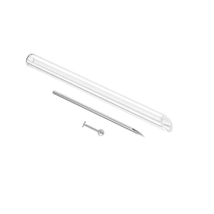 Pyrex Glass Receiving Tube — Price Per 1 - Painful Pleasures
