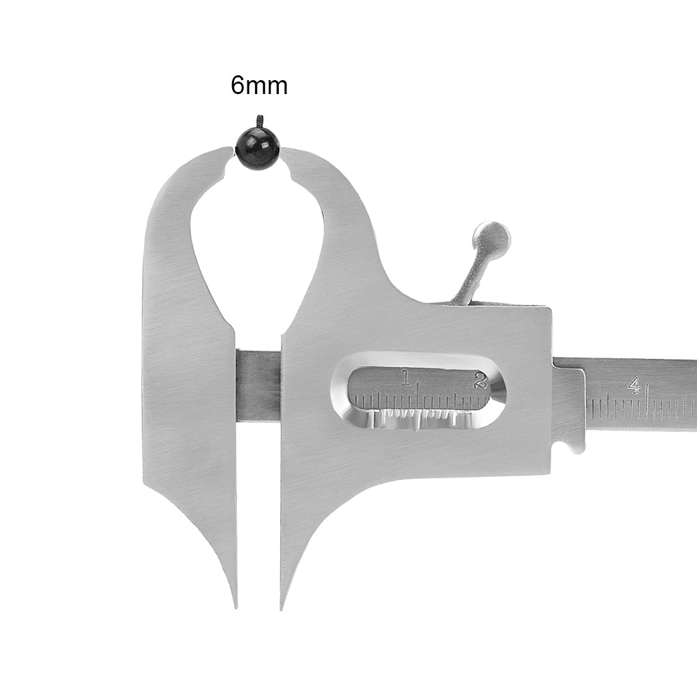 Vernier Boley Gauge Stainless Steel Caliper — Price Per 1 - Painful Pleasures
