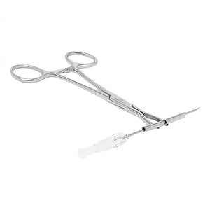 Straight Line 6” Septum Steel Forceps by Jonny Needles - Painful Pleasures