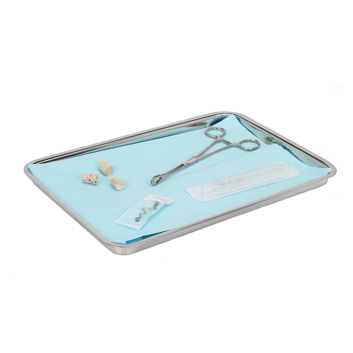 Low Rise Tattoo and Piercing Stainless Trays - Ultimate Tattoo Supply