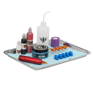 Surgical Steel Tattoo + Piercing Tray — Set of 4 - Ultimate Tattoo Supply