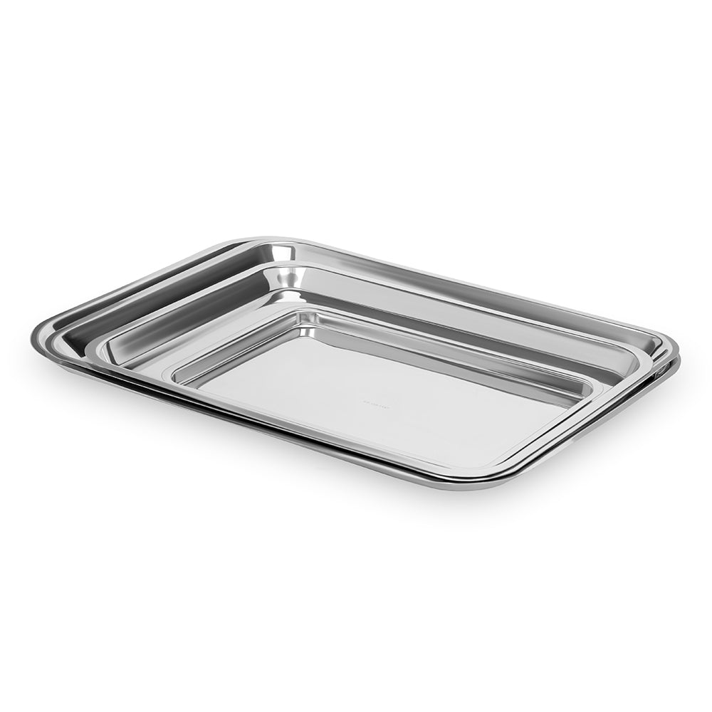 Surgical Steel Tattoo + Piercing Tray — Set of 4 - Ultimate Tattoo Supply