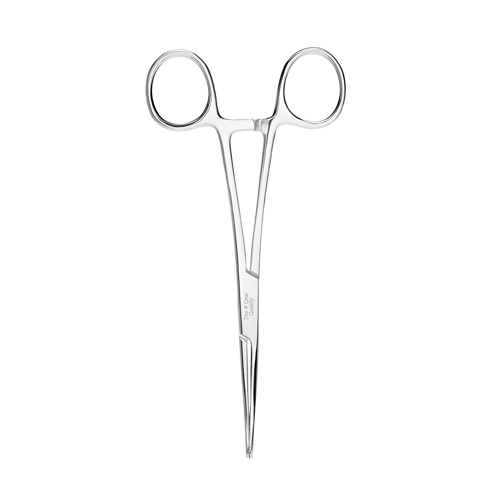 Unslotted Pennington Standard Forceps — 7" - Ultimate Tattoo Supply