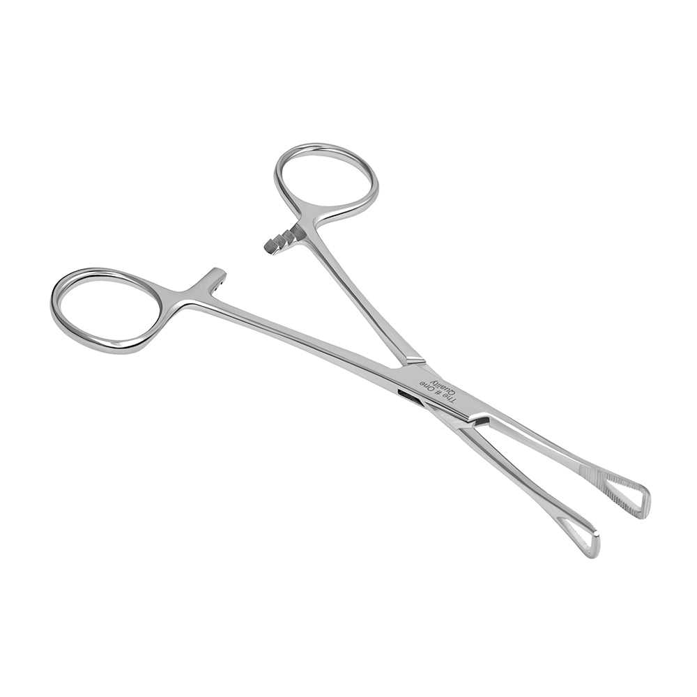 Unslotted Pennington Standard Forceps — 7" - Ultimate Tattoo Supply