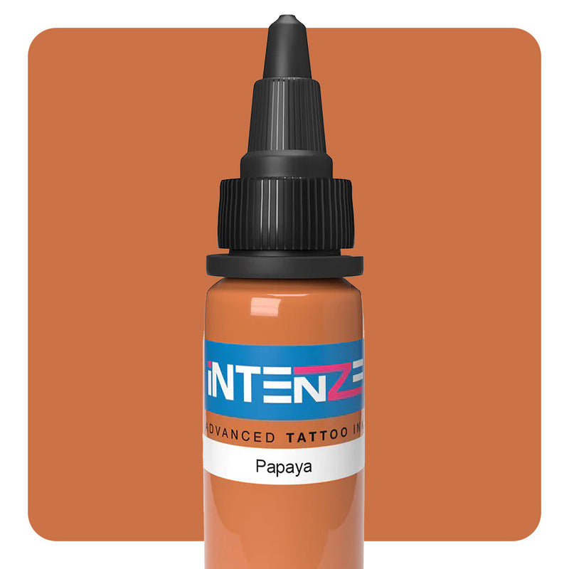 Papaya — Intenze Tattoo Ink — Pick Size - Ultimate Tattoo Supply